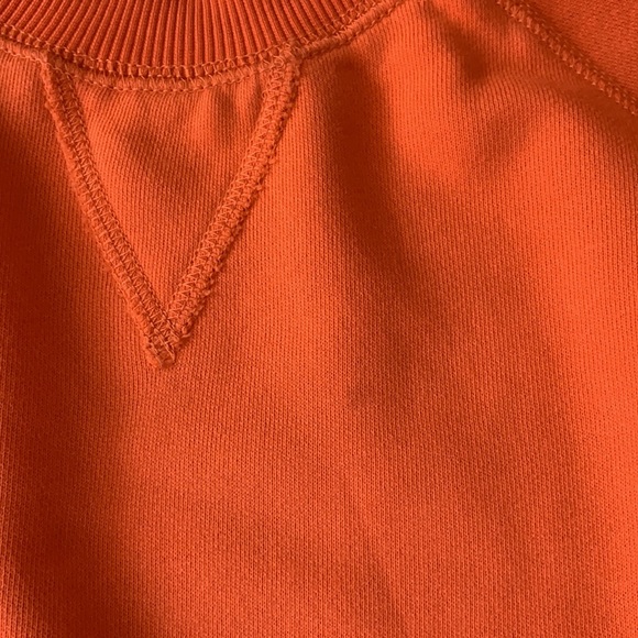 Men’s Orange Tommy Hilfiger Crew Sweatshirt - Picture 3 of 5